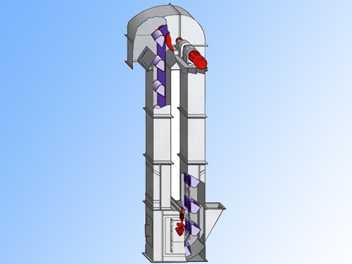 TH圓環鏈鬥式提升機